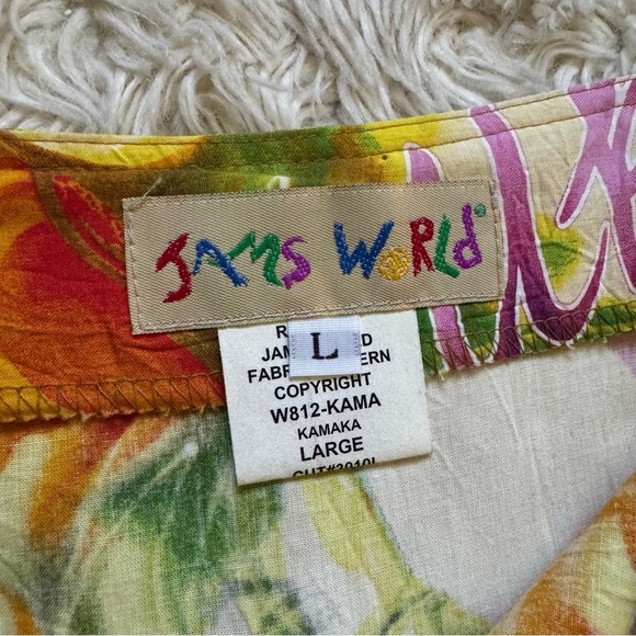 Jams World Ukulele Print Wrap Skirt - Size Large - Picture 2 of 4